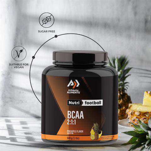 BCAA NutriFootball Athletic Aliments Soccer supplements football training and nutrition