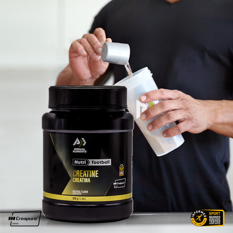 Creatine Creapure® NutriFootball Athletic Aliments Soccer supplements & football nutrition