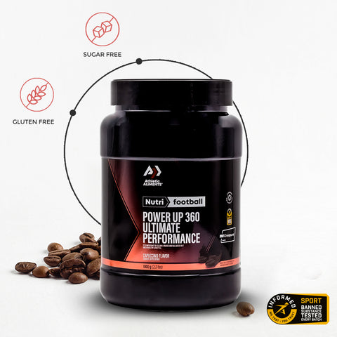 PowerUp 360 NutriFootball Athletic Aliments Soccer supplements & football nutrition