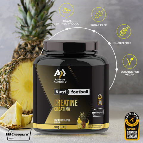 Creatine Creapure® NutriFootball Athletic Aliments CREATINA Performance Rendimiento From Athletes For Athletes