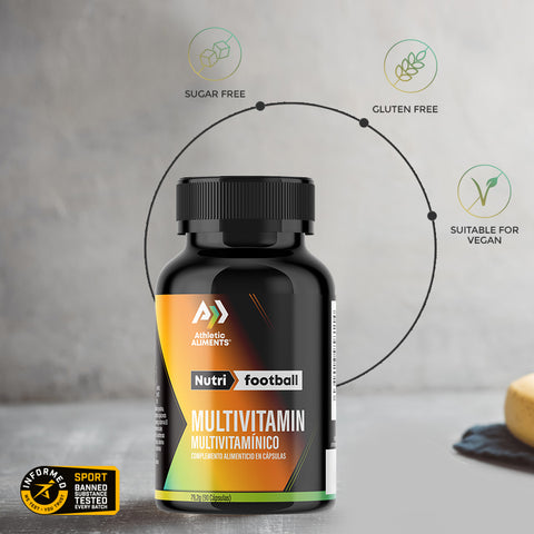 Multivitamin NutriFootball Athletic Aliments Immune System Rendimiento From Athletes For Athletes