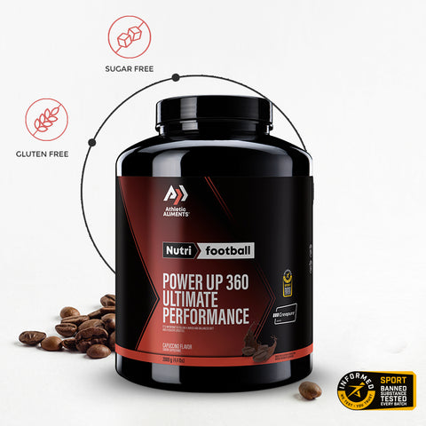 PowerUp 360 NutriFootball Athletic Aliments Glutamina Performance Rendimiento From Athletes For Athletes