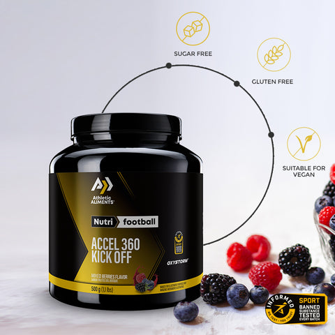 Accel 360 NutriFootball Athletic Aliments CREATINA Rendimiento Stimulants From Athletes For Athletes